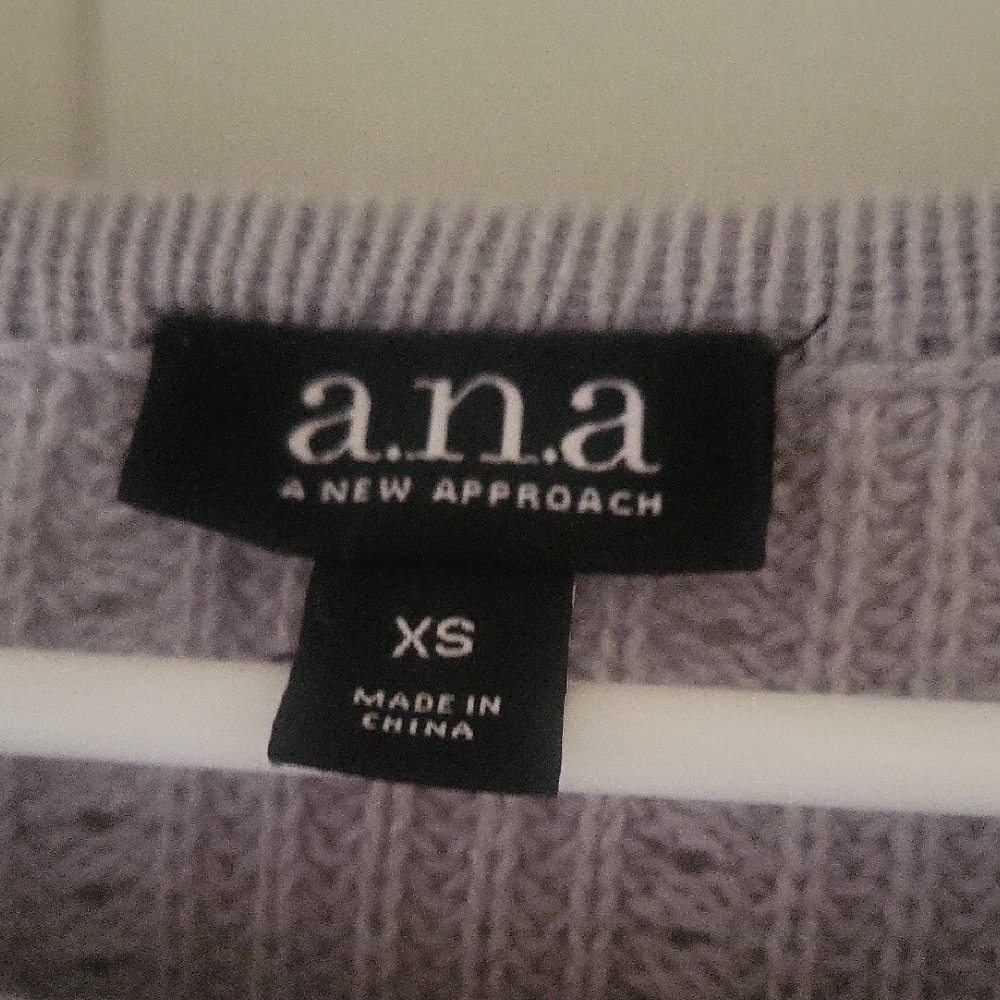 a.n.a Lavender Knit Pullover - Picture 2 of 3